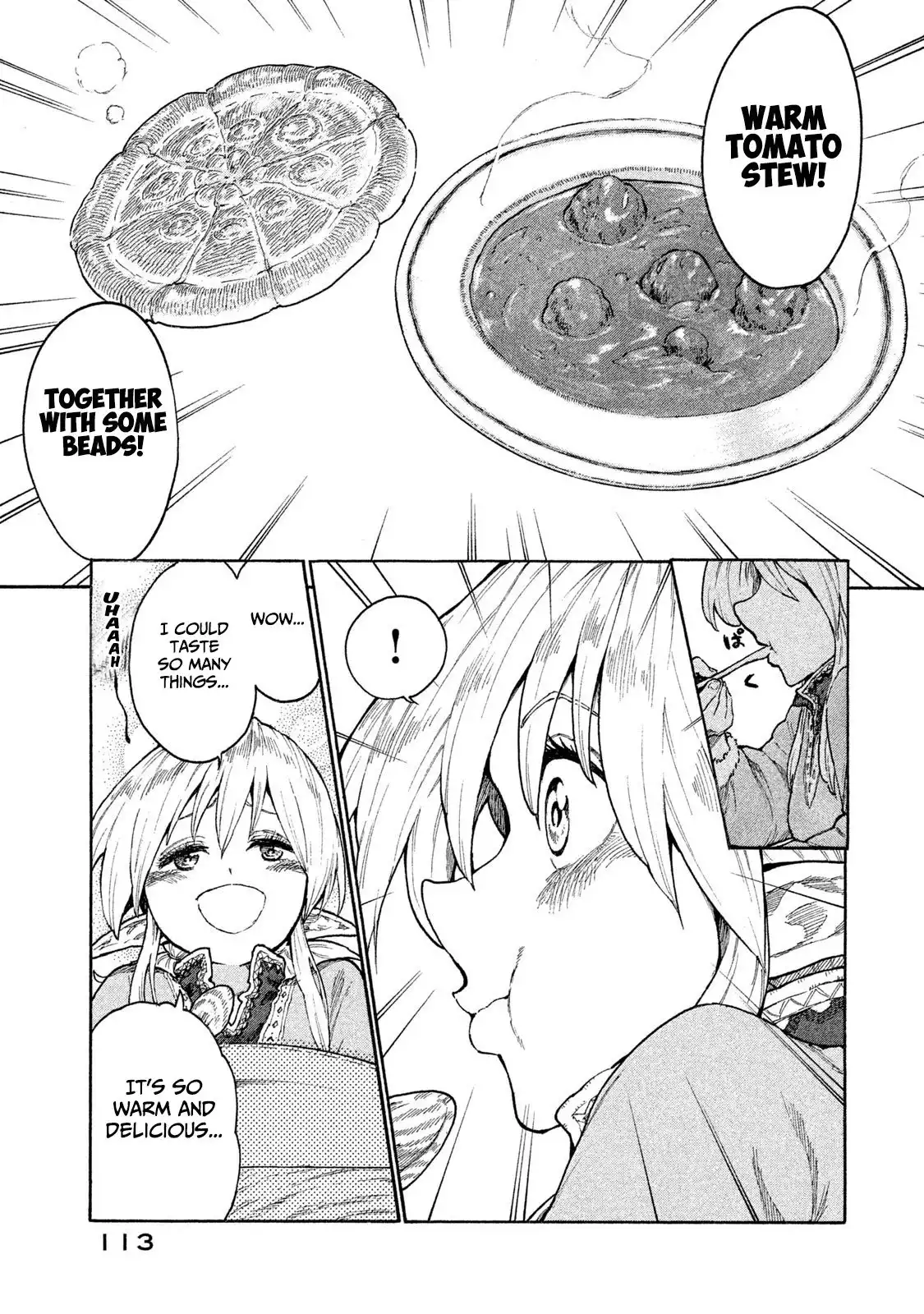 Mazumeshi Elf to Yuboku gurashi Chapter 9 13